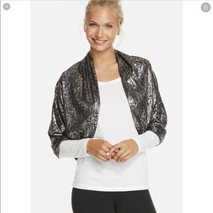 Fabletics Nightshade Jersey Shrug Reversible NWT